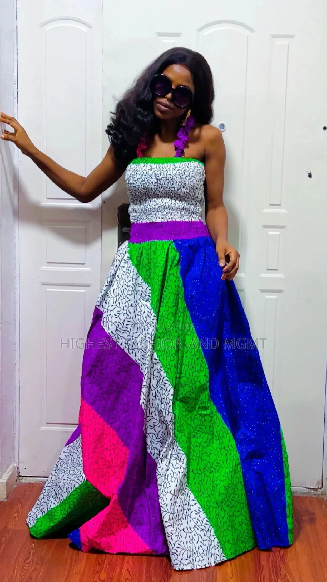 Long Armless Gown - Style 489