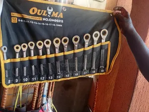 Ratchet Combination Wrench Set 8 to 19