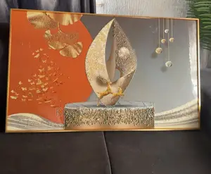 Artwork and Wall Clock