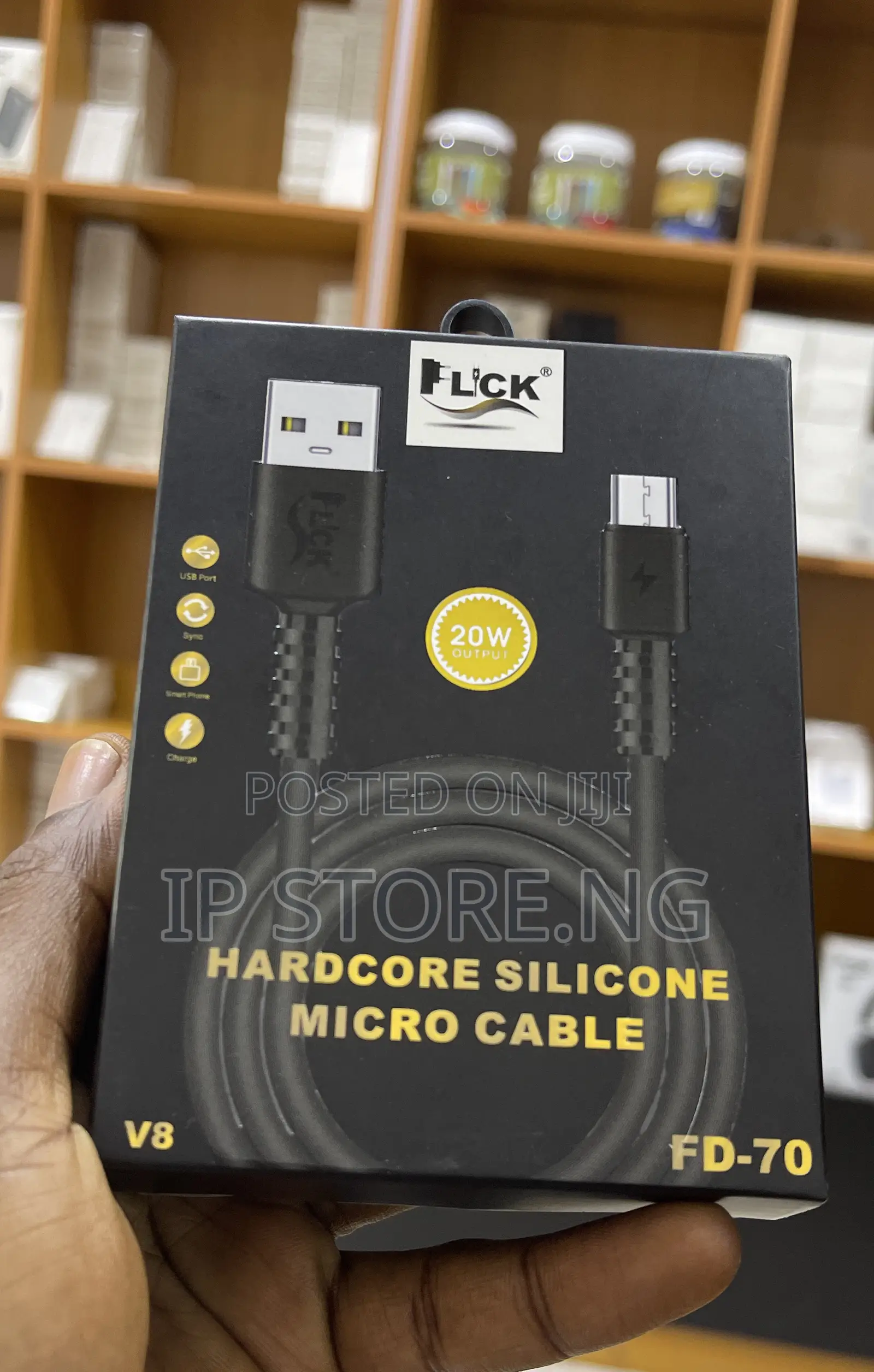 Flick 20w Hardcore Silicon Micro Cable