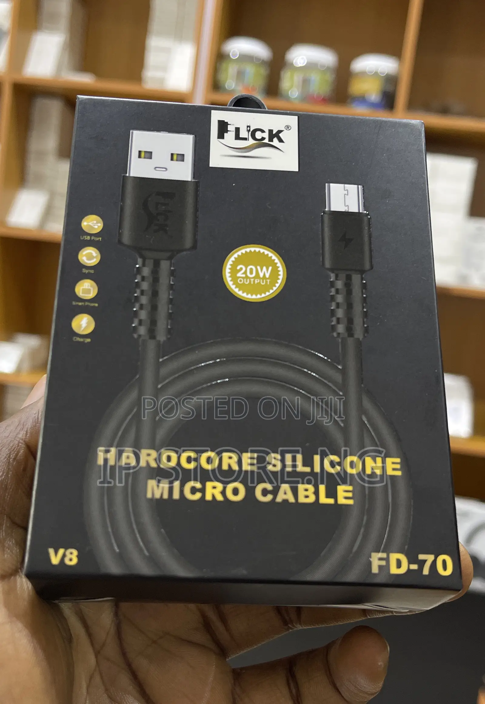 Flick 20w Hardcore Silicon Micro Cable