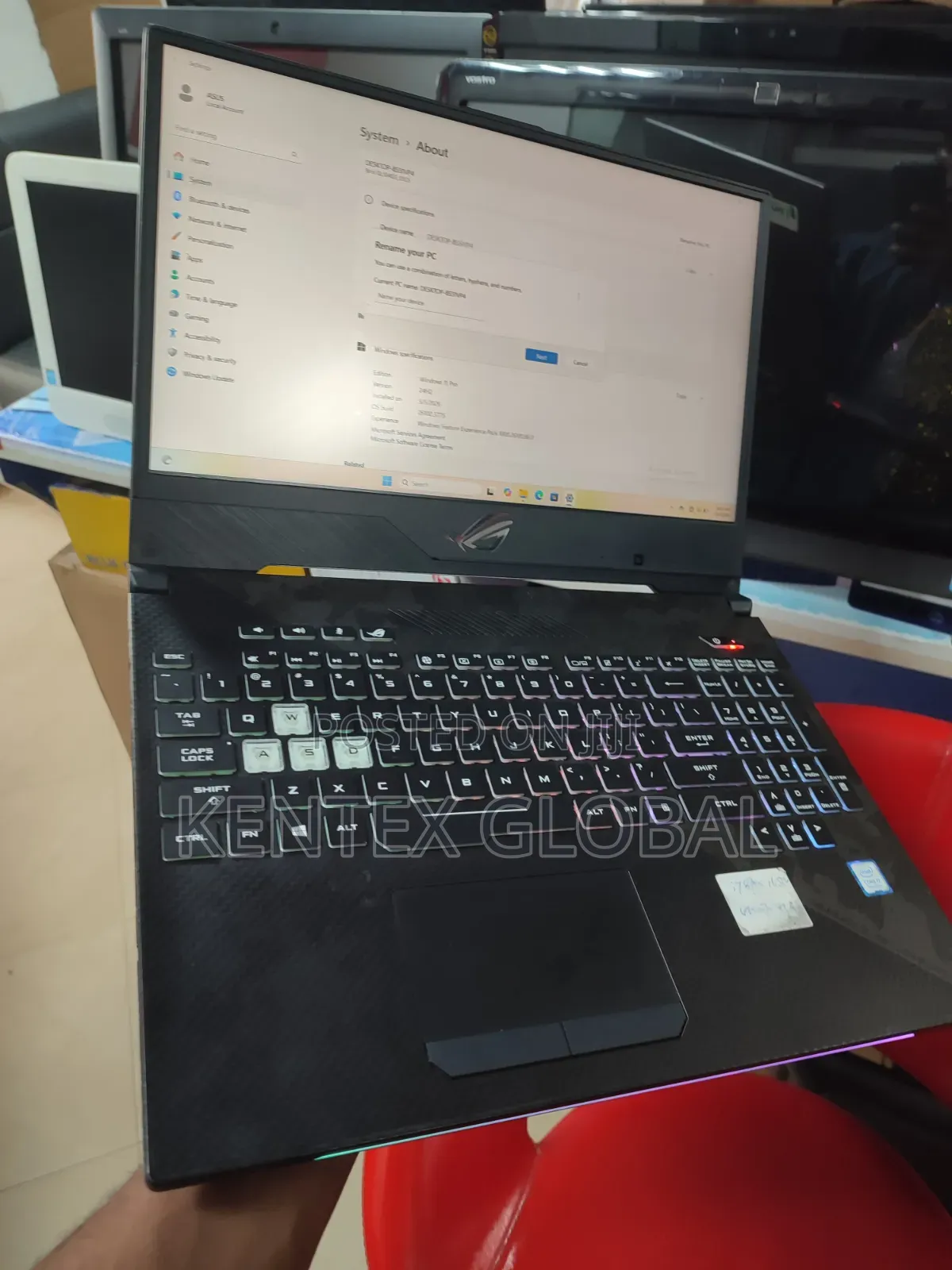 Laptop Asus ROG Strix GL503 32GB Intel Core i7 SSD 512GB