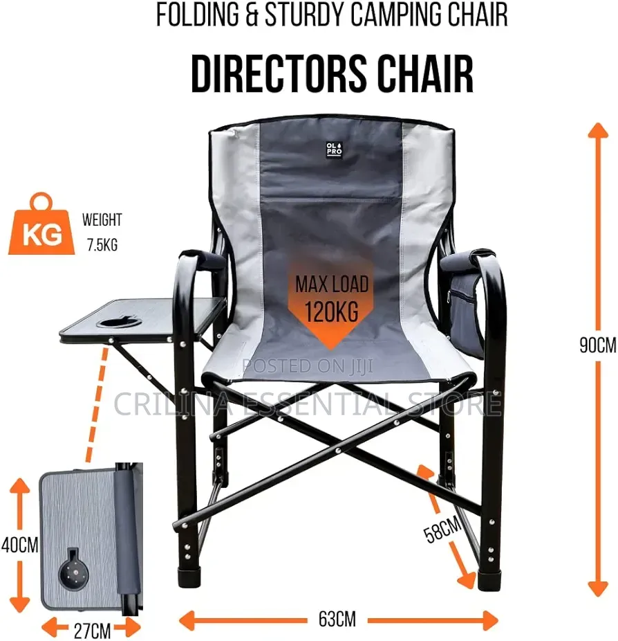 Director Chair - Foldable Study/Camping Chair