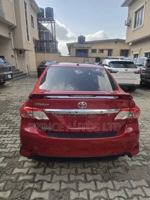 Toyota Corolla S 4dr Sedan (1.8L 4cyl 4A) 2012 Red