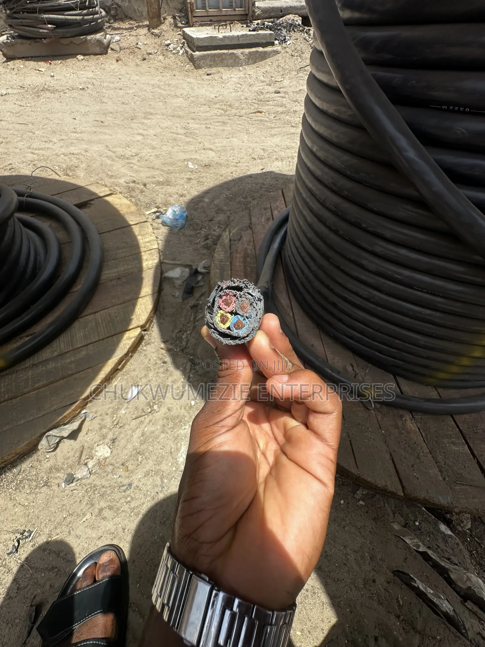 35mm 4-Core Armoured Cable