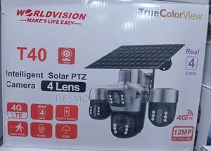 4g Solar Camera 4lens
