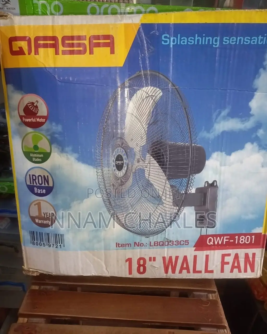 Wall Fan Qasa