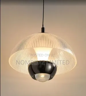 Luxury Modern Halo Dome Pendant Light – Warm Led Hanging Lamp