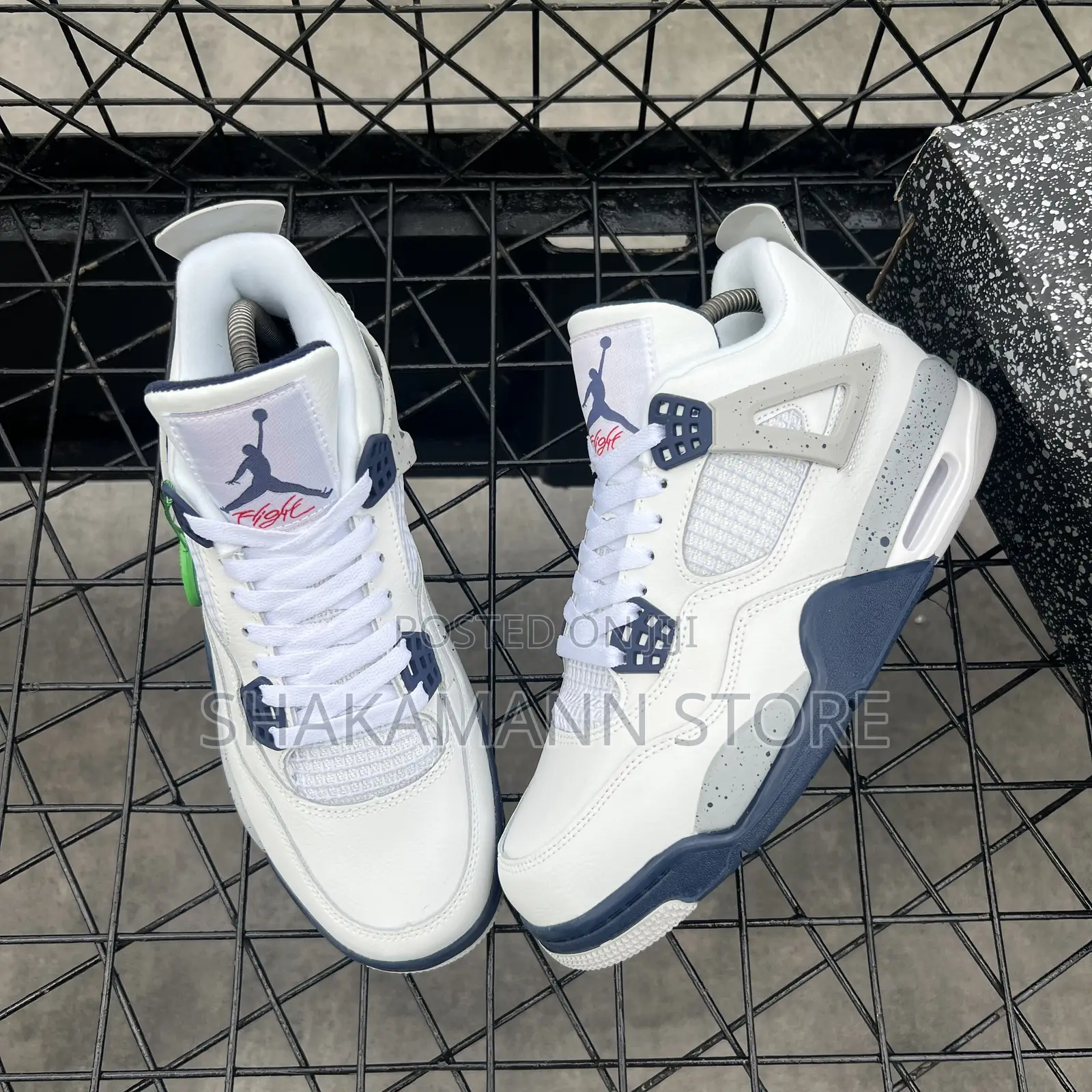 Original Air Jordan 4 Og Midnight Navy Blue