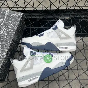 Original Air Jordan 4 Og Midnight Navy Blue