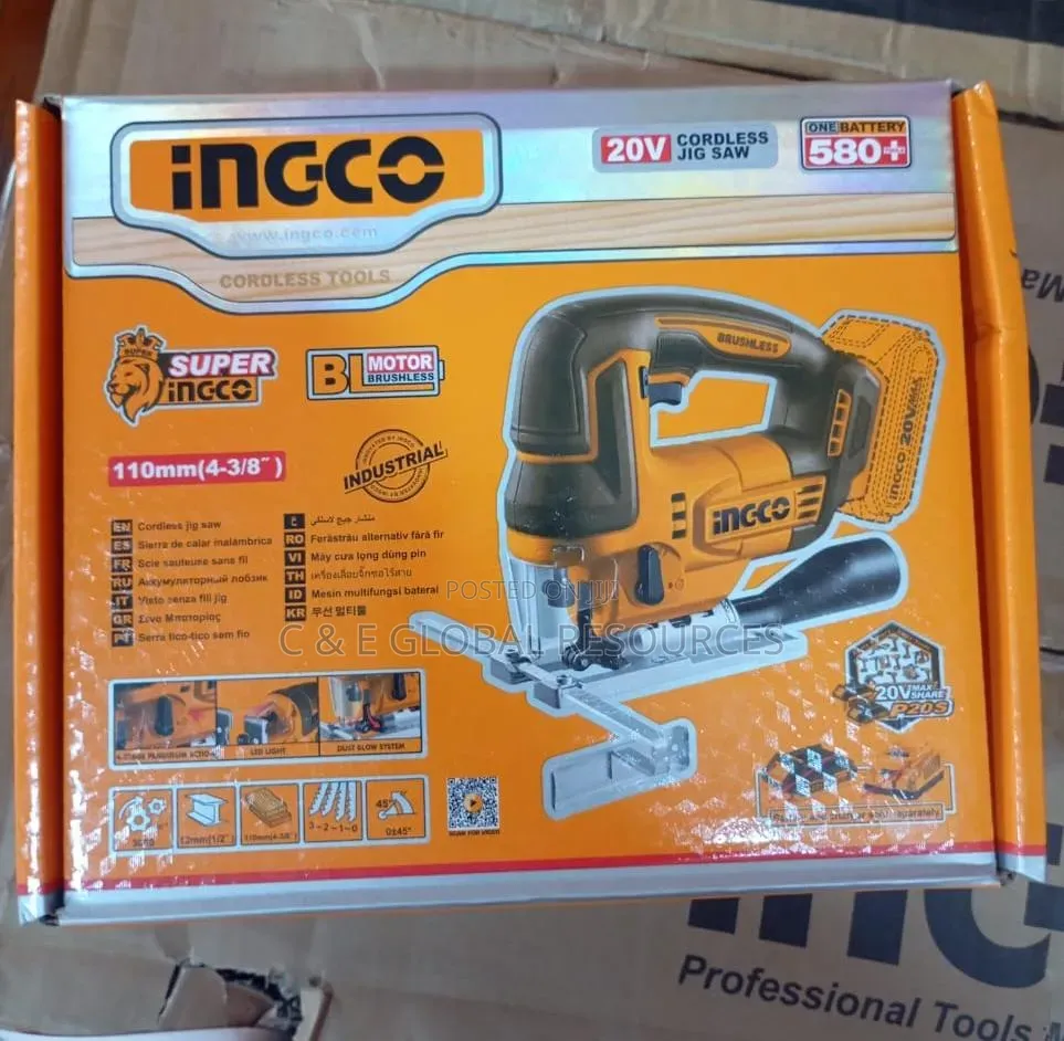 Cordless/Battery Jig Saw Machine (20v)