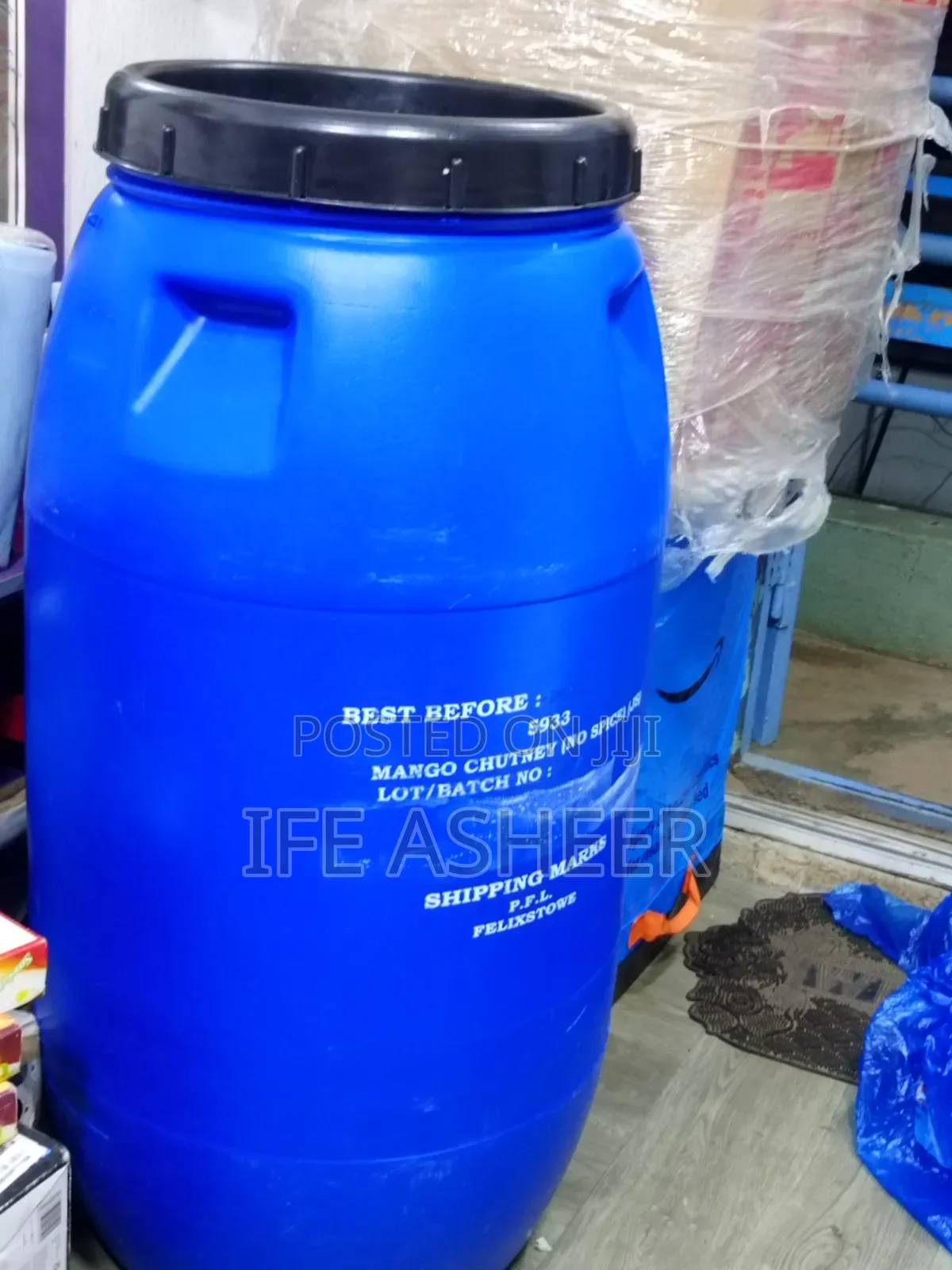 Big Plastic Drum