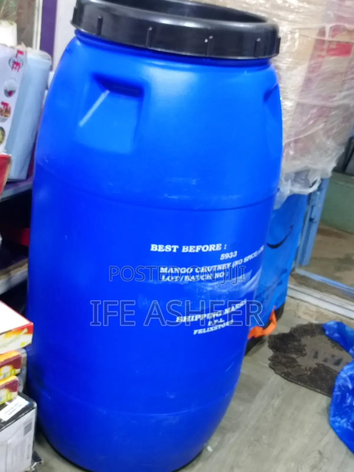 Big Plastic Drum