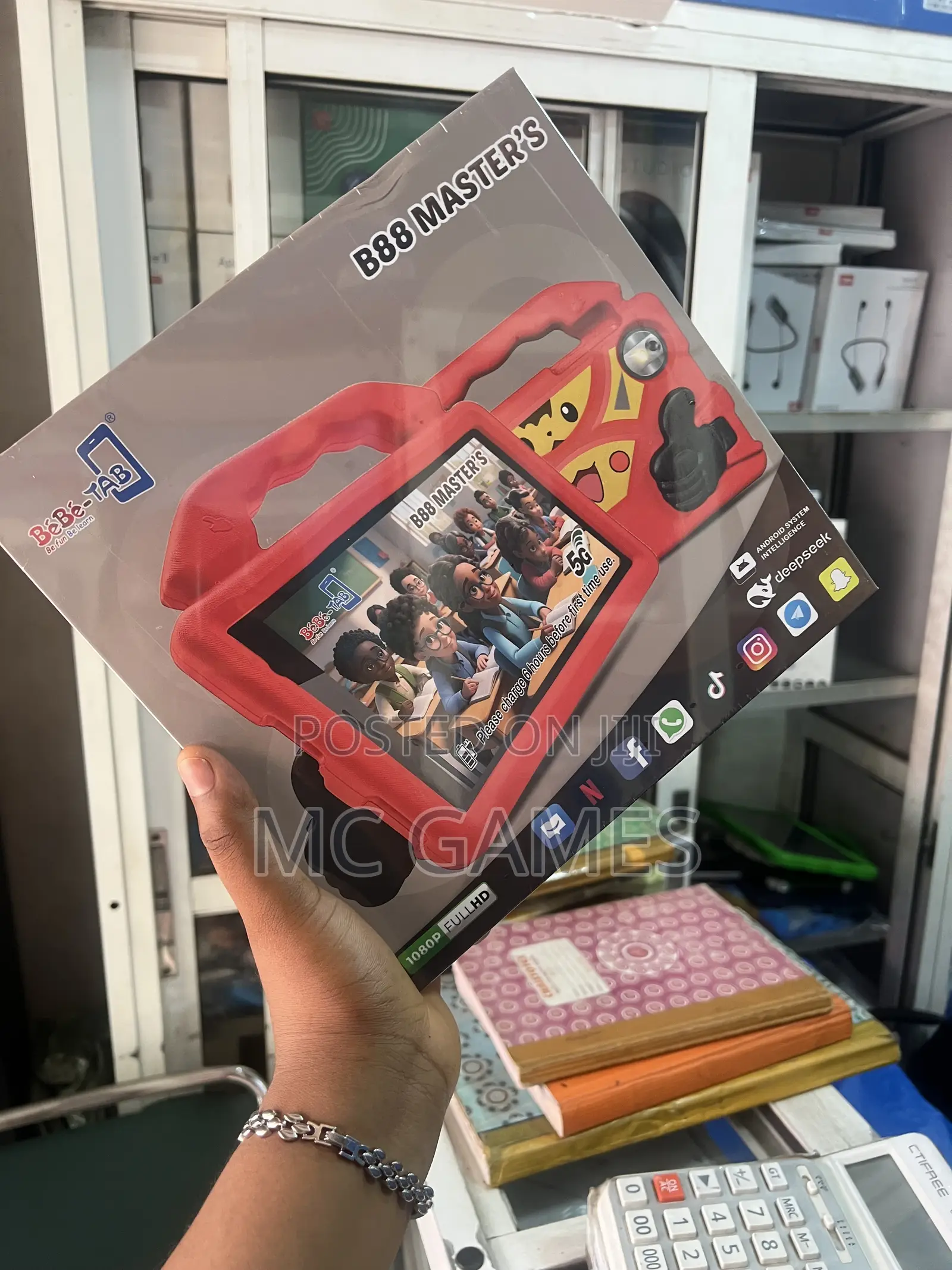 New Bebe B88 Master 256 GB Red