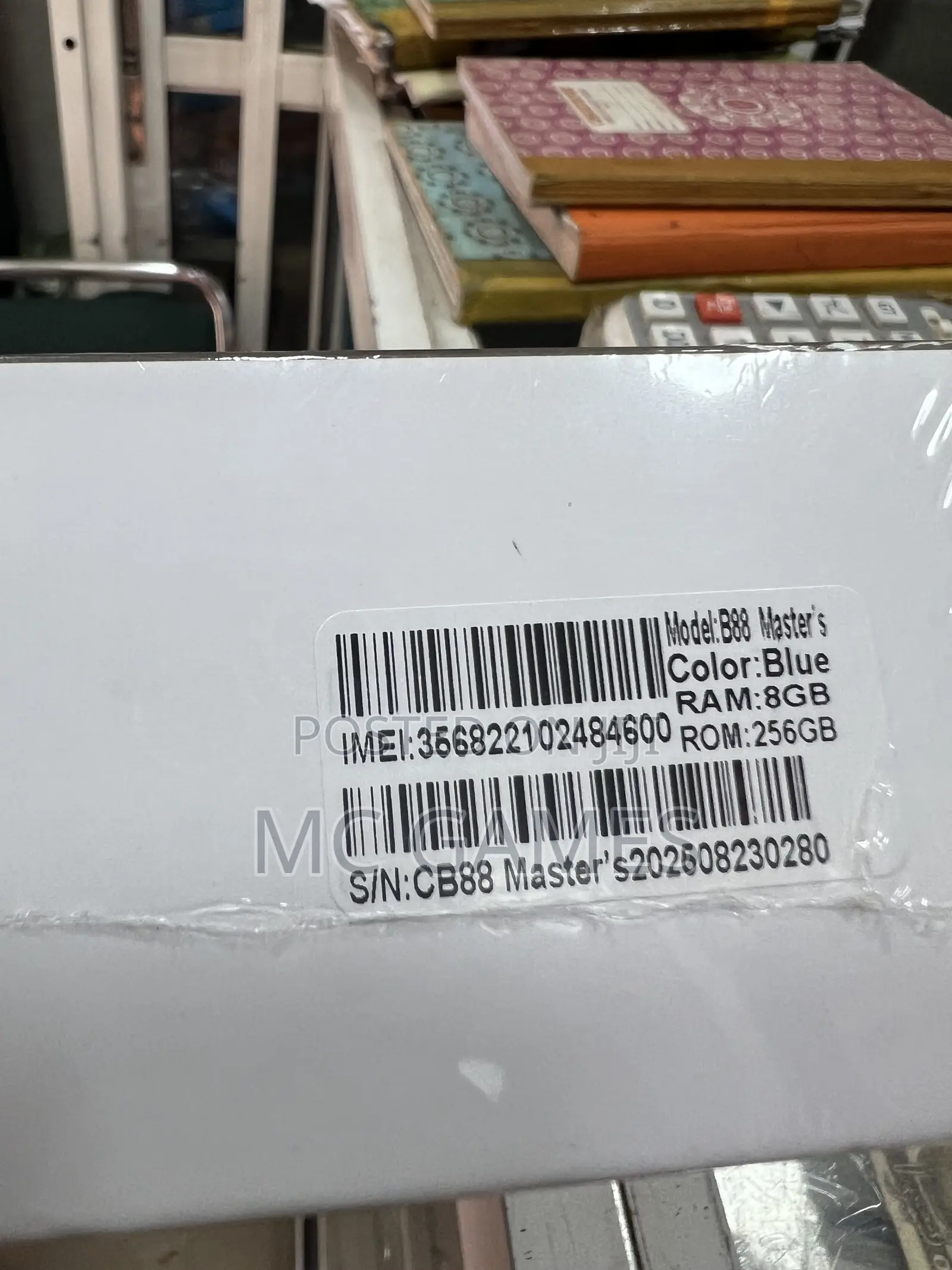 New Bebe B88 Master 256 GB Red