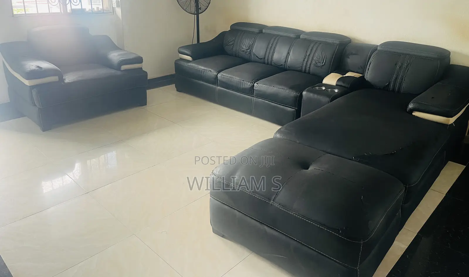 Luxury Modern L-Shaped Sectional Sofa