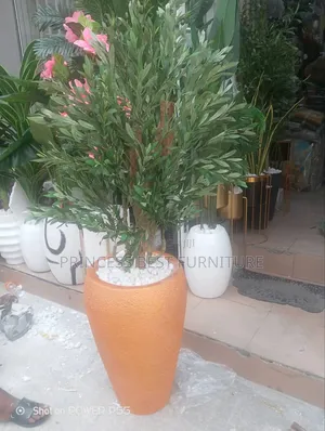 Gold Flower and Pot