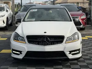 Mercedes-Benz C350 C 350 4MATIC AWD 2013 White