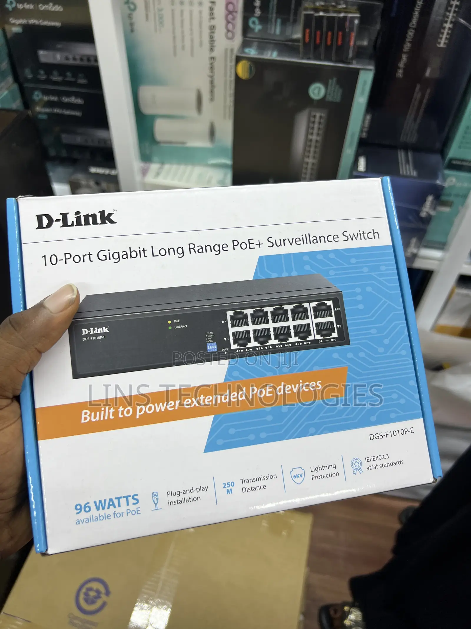 D-Link 10 Port Poe Switch