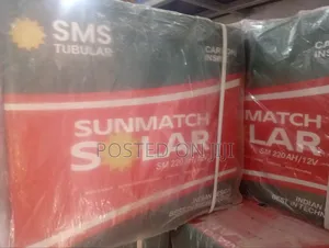 SMS 220ah 12v Tall Tubular Battery
