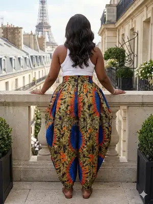 High Waist Kembe Trouser - Style 905