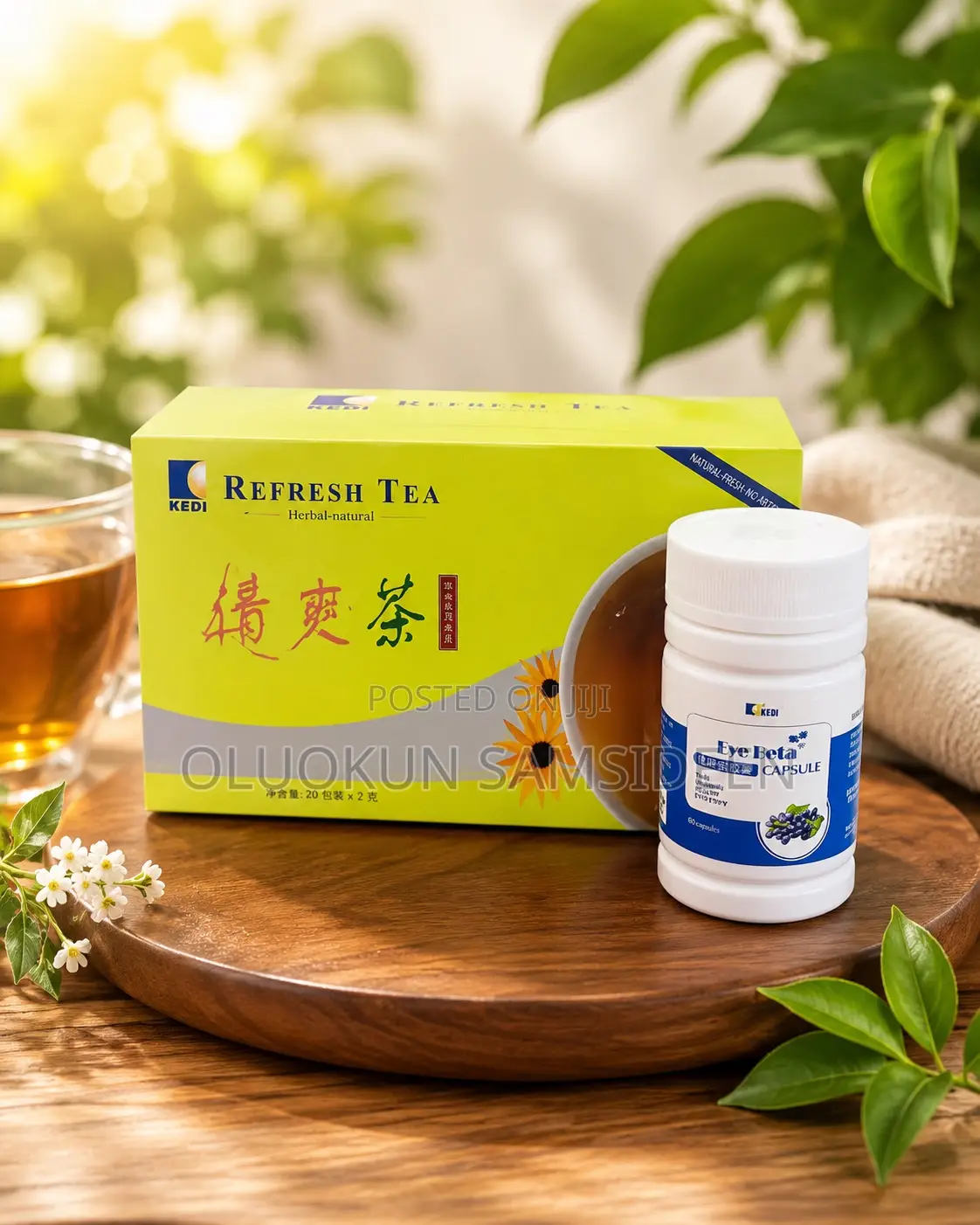 Relieve Dry Eyes Fast With Kedi Combo – Eye Beta Refresh Tea