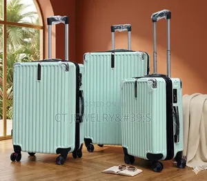 3in1 Hard Shell Luggage Gunmetal Grey, 360° Wheels,Travel Suitcase Set