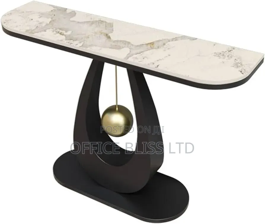 Console Table With Sintered Stone Top