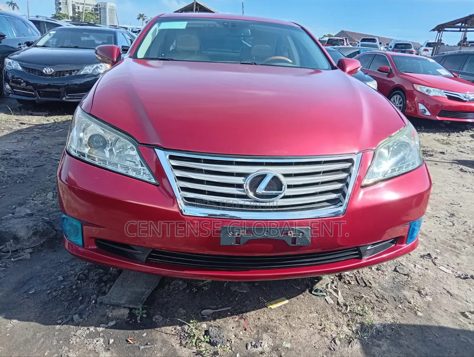 Lexus ES 350 2012 Red