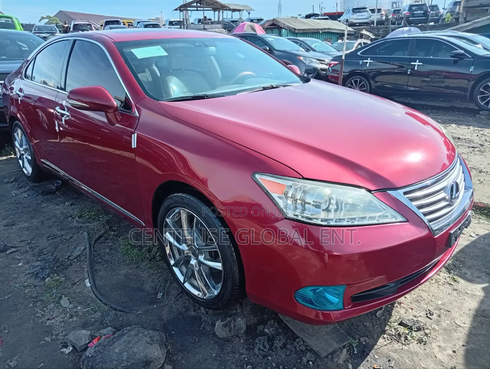 Lexus ES 350 2012 Red