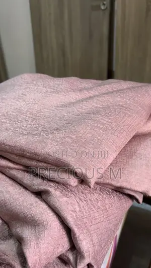 Mauve Pink Curtains With Inner