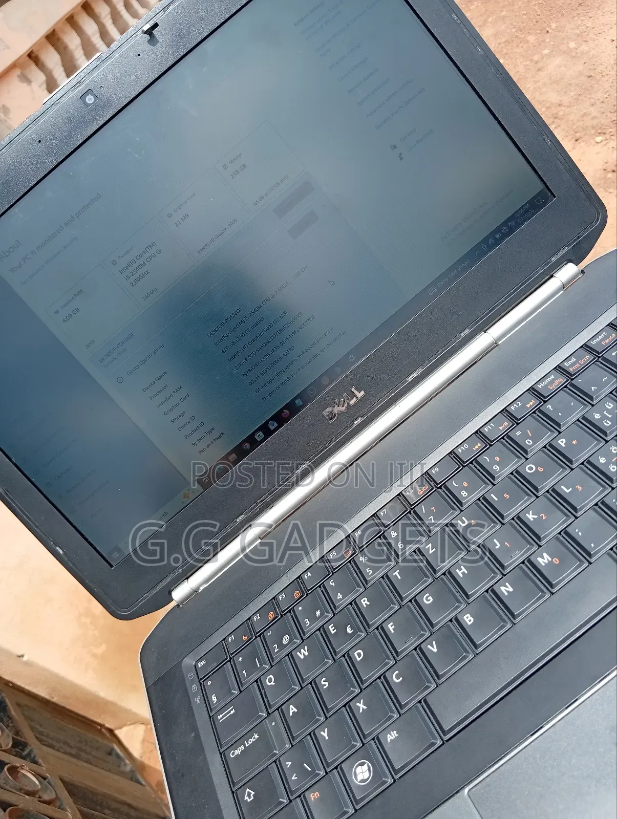 Laptop Dell Latitude E5420 4GB Intel Core i5 SSD 256GB