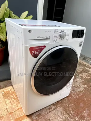 Lg 8/5kg Inverter Direct Drive Motor, Turbowash, Truesteam, Smart.