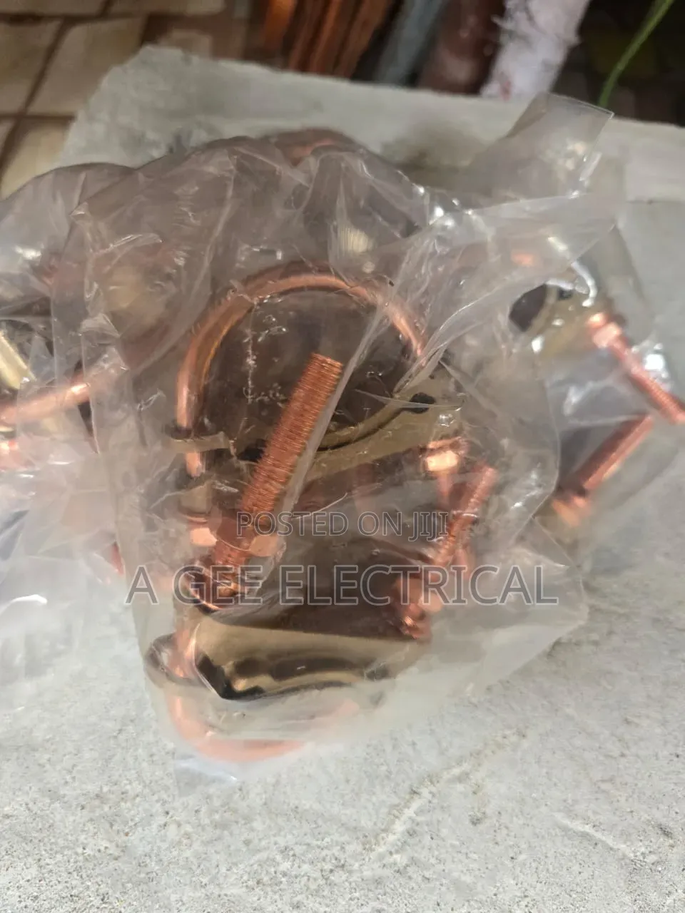 2" Copper U Clamps 50mm Earth Clamp