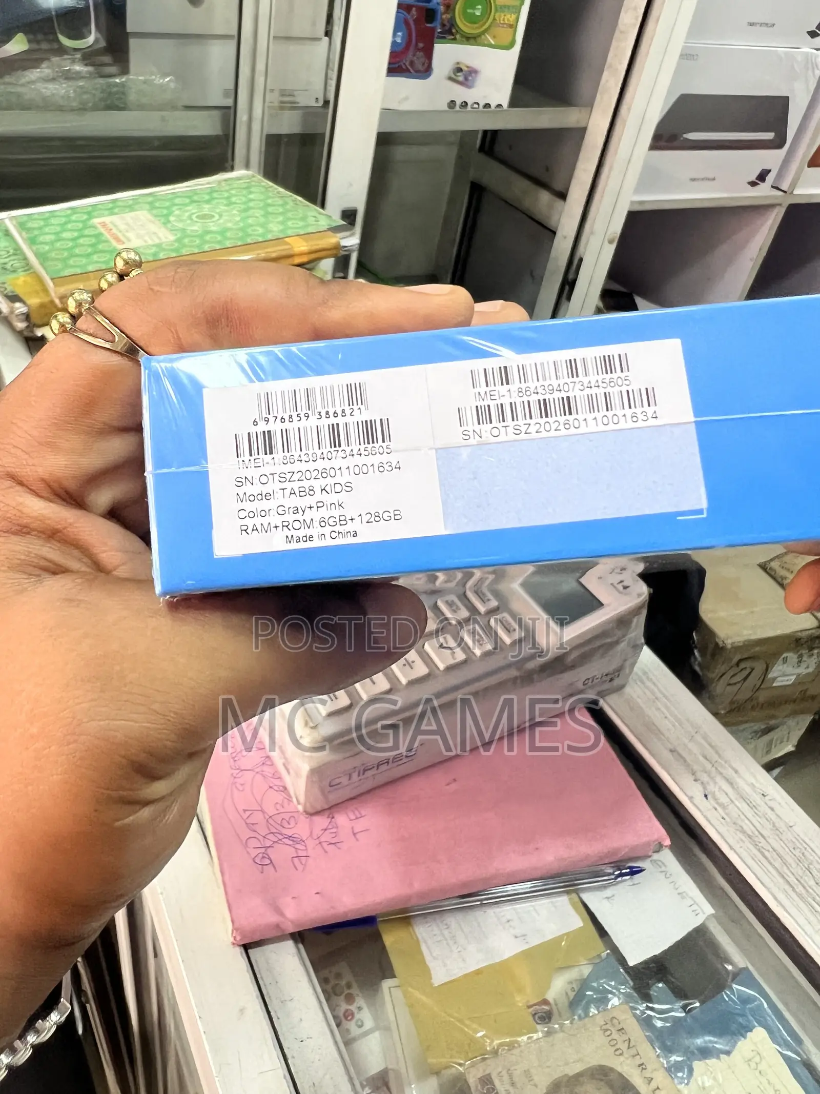 New Oteeto TAB 8 256 GB Pink