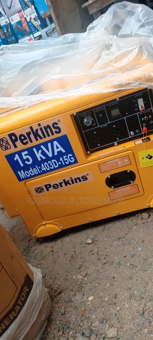 Original Perkins Generator 100% Copper Coin 15 Kva