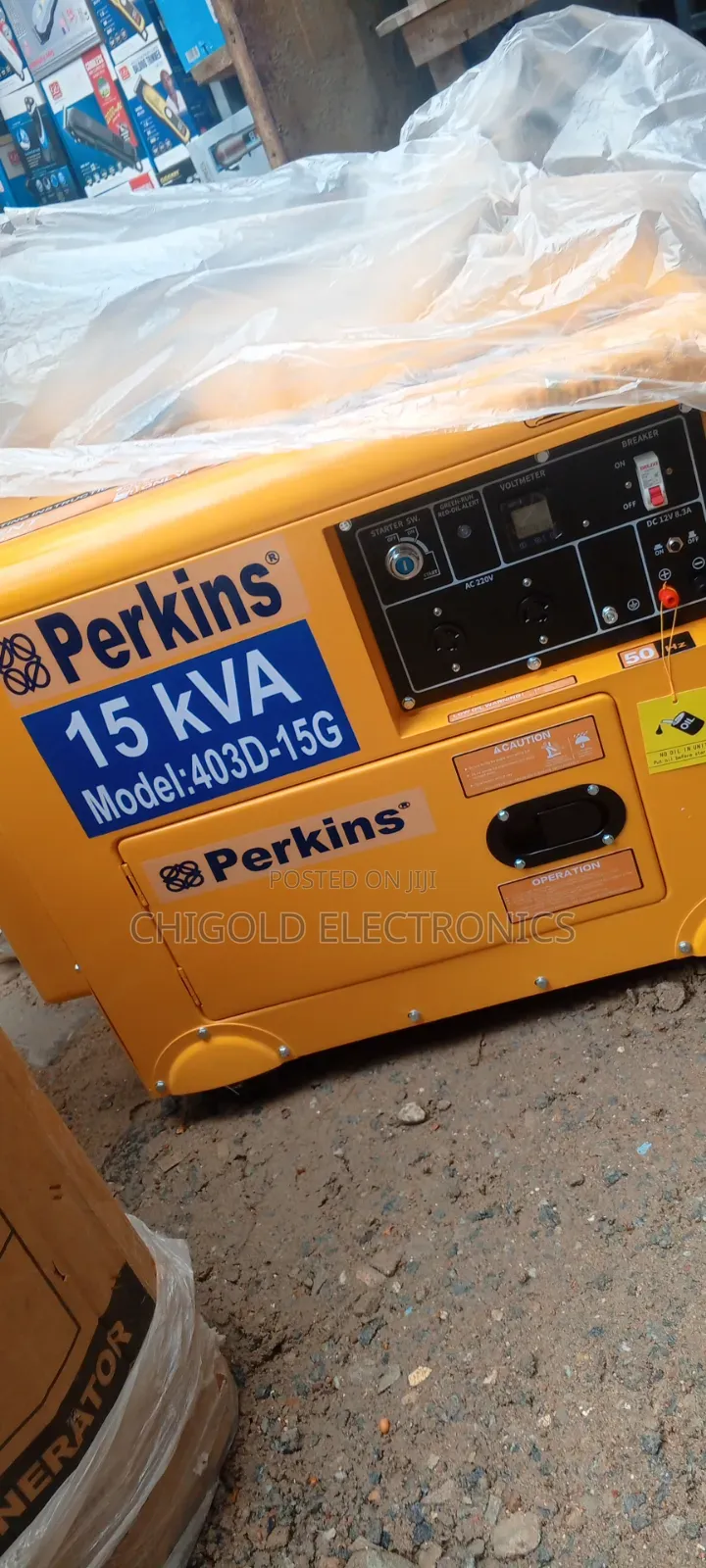 Original Perkins Generator 100% Copper Coin 15 Kva