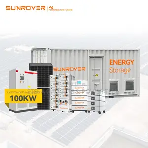 100kva Commercial Solar – 2x50kva Inv + 90kwh Libat + 50x650w Panel
