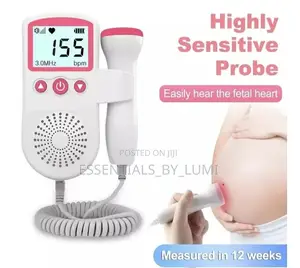 Fetal Doppler Baby Heartbeat Monitor