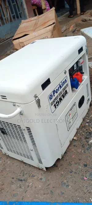 Original Perkins Diesel Generator 3-Phase 100% Copper Coil 15kva