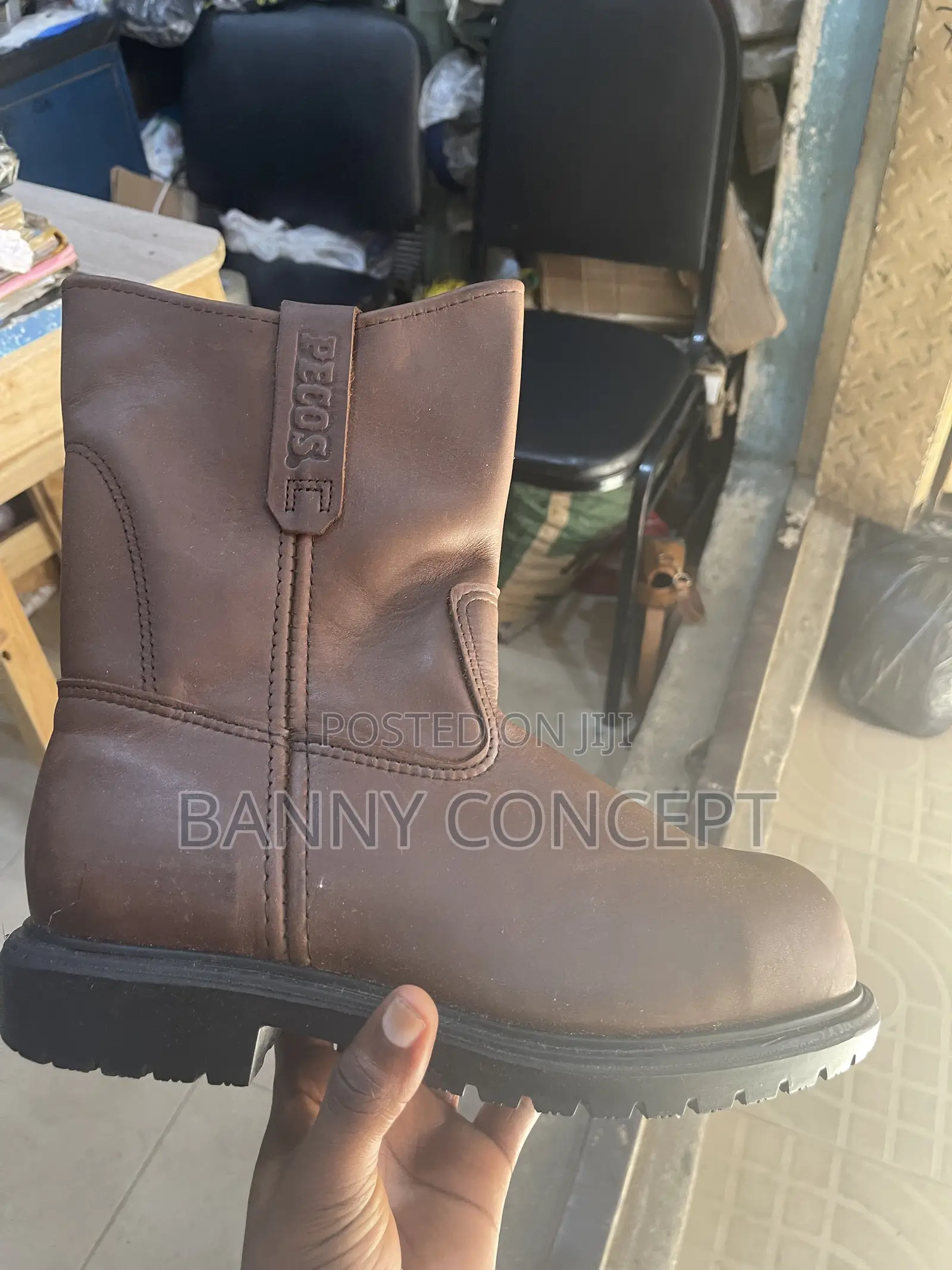 Red Wing Pecos Work Boots