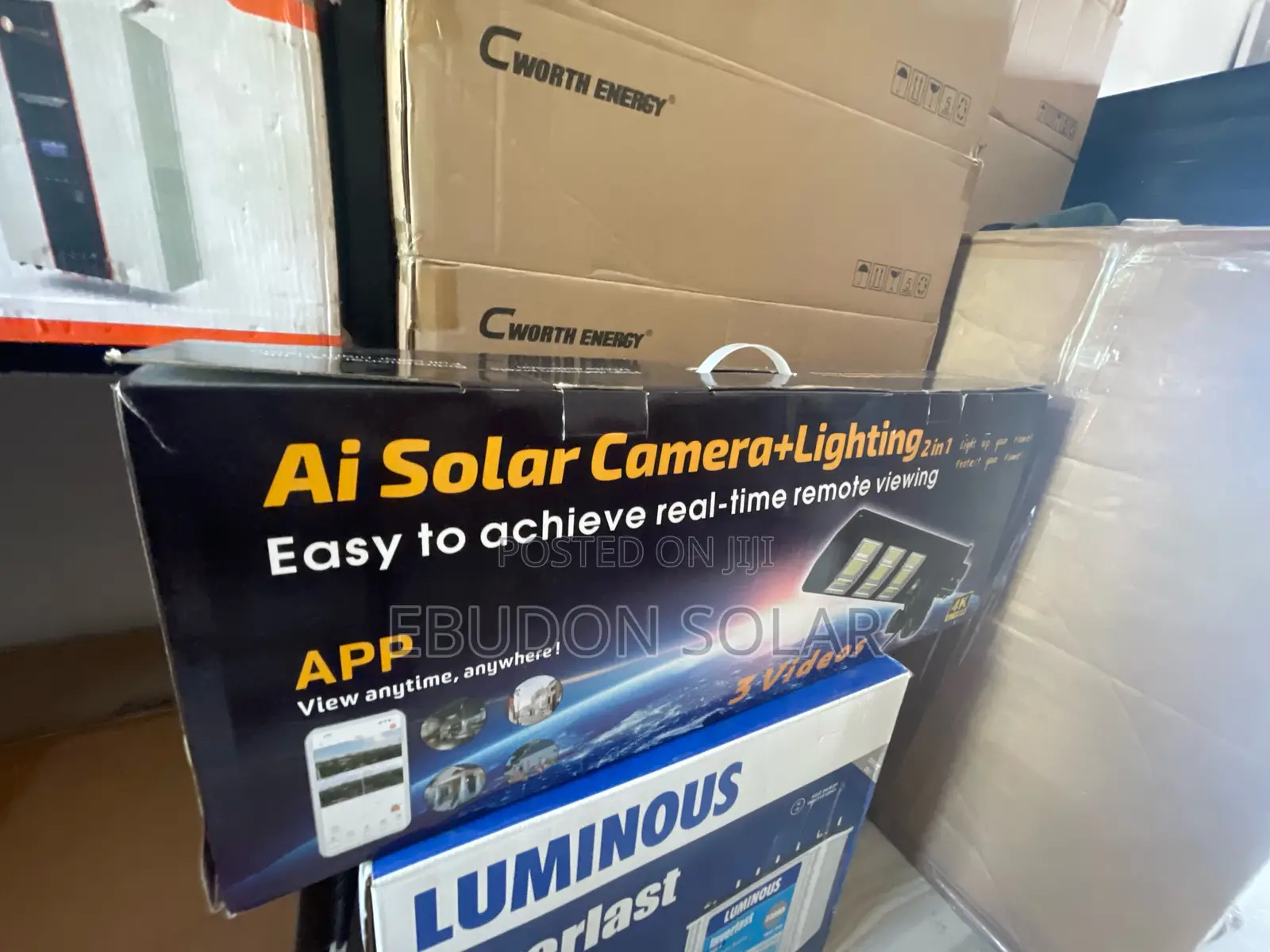 Solar Street Light Camera 450watts