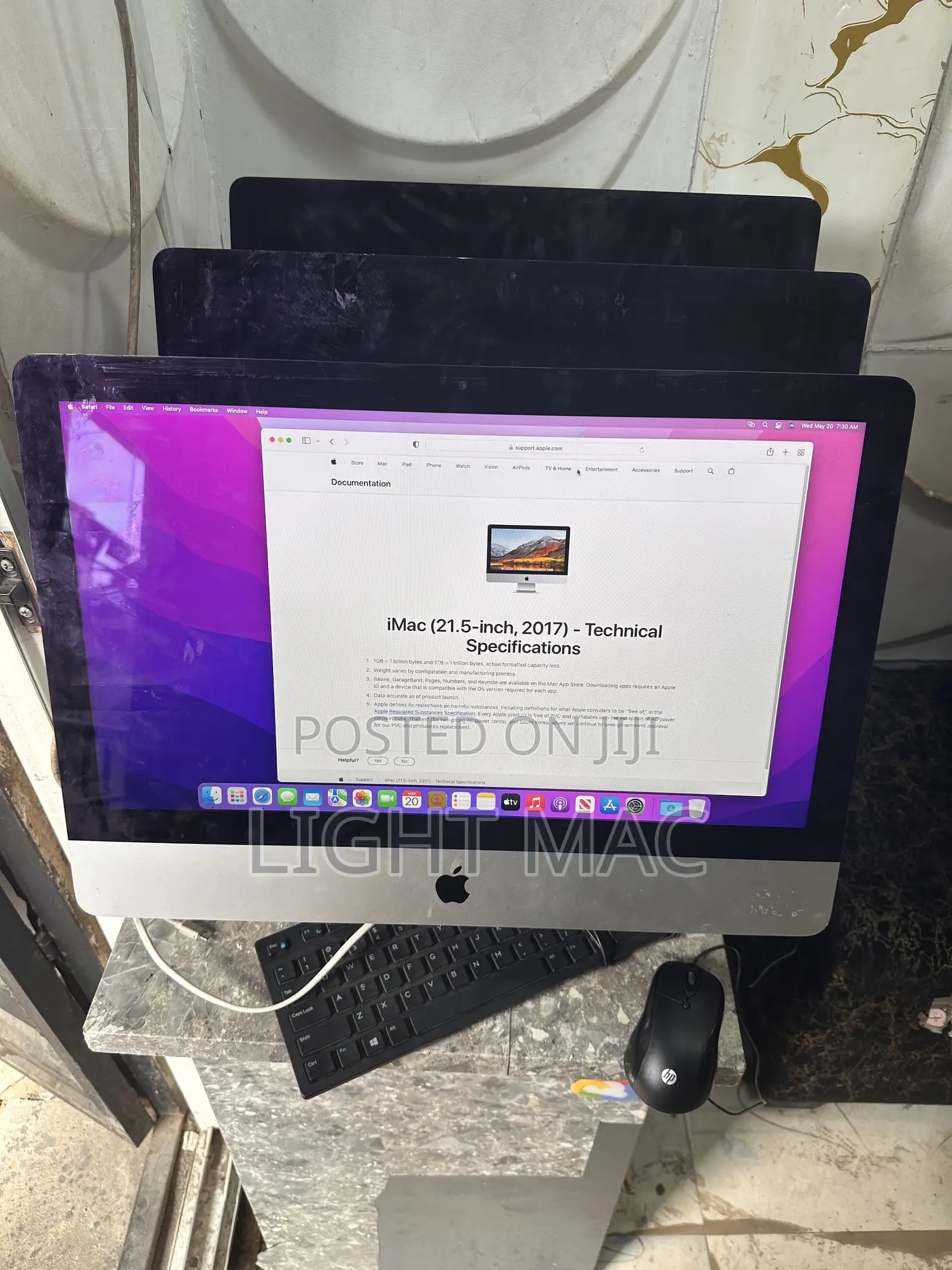 Desktop Computer Apple iMac 8GB Intel Core i5 SSD 256GB
