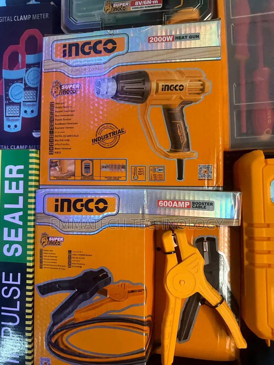 Original Ingeco Hot Gun Machine