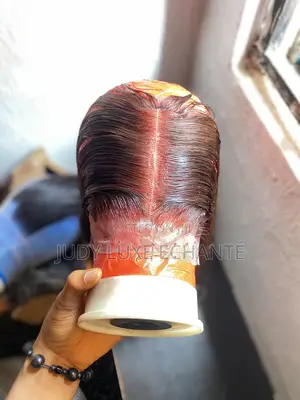 Custom Wig Ventilation –Neat Frontal Closure Wigs Available in Enugu