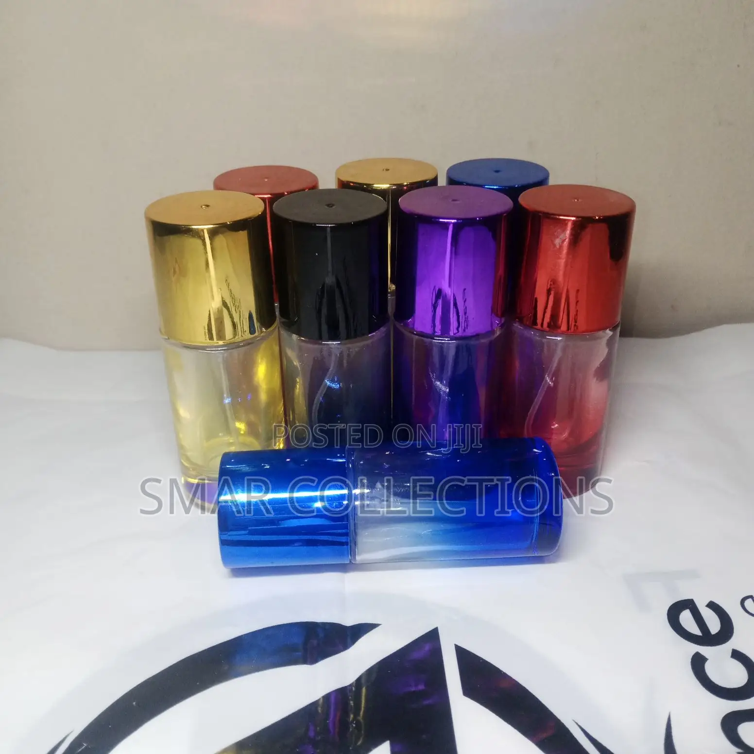 Empty Perfume Bottle With Sticker