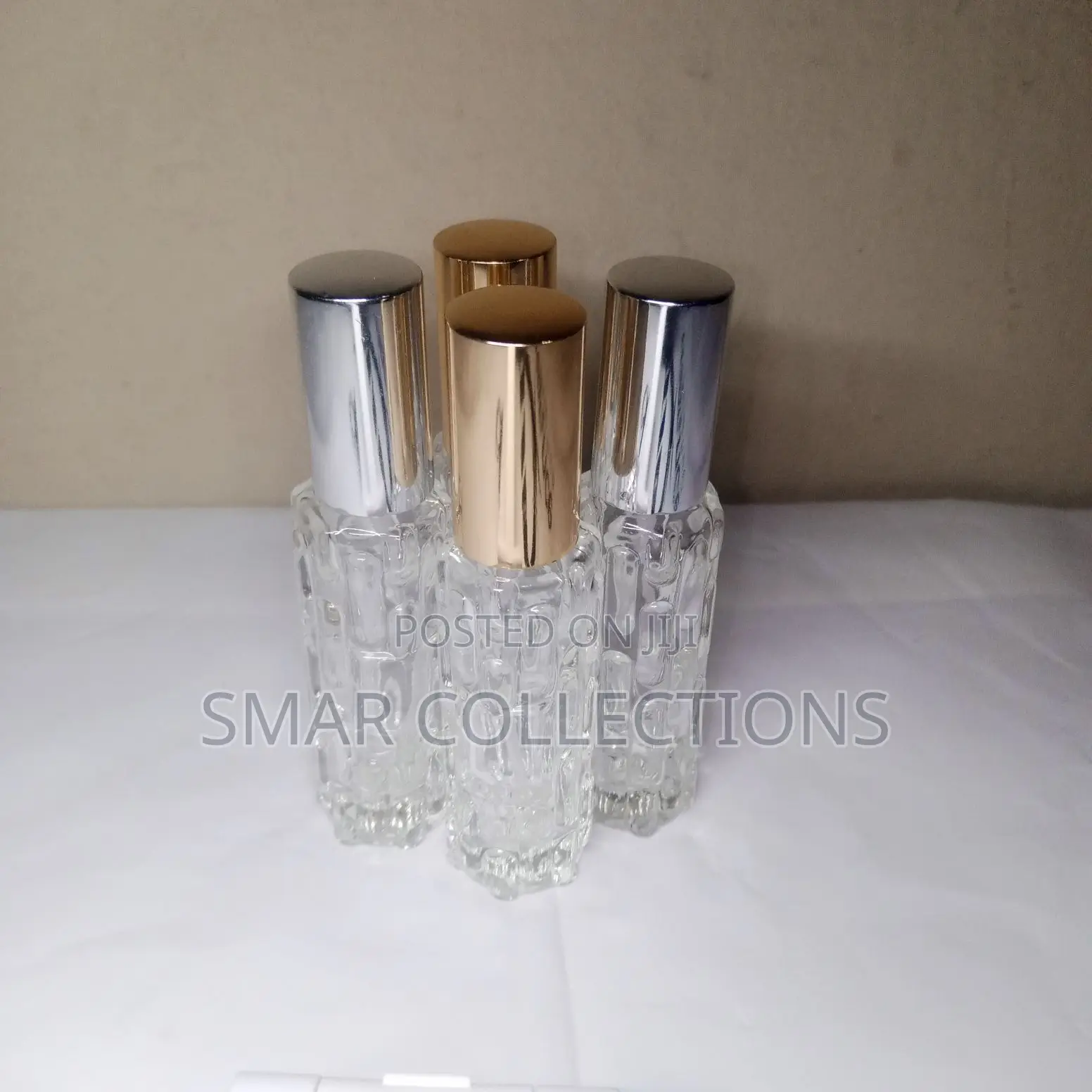 Empty Perfume Bottle With Sticker