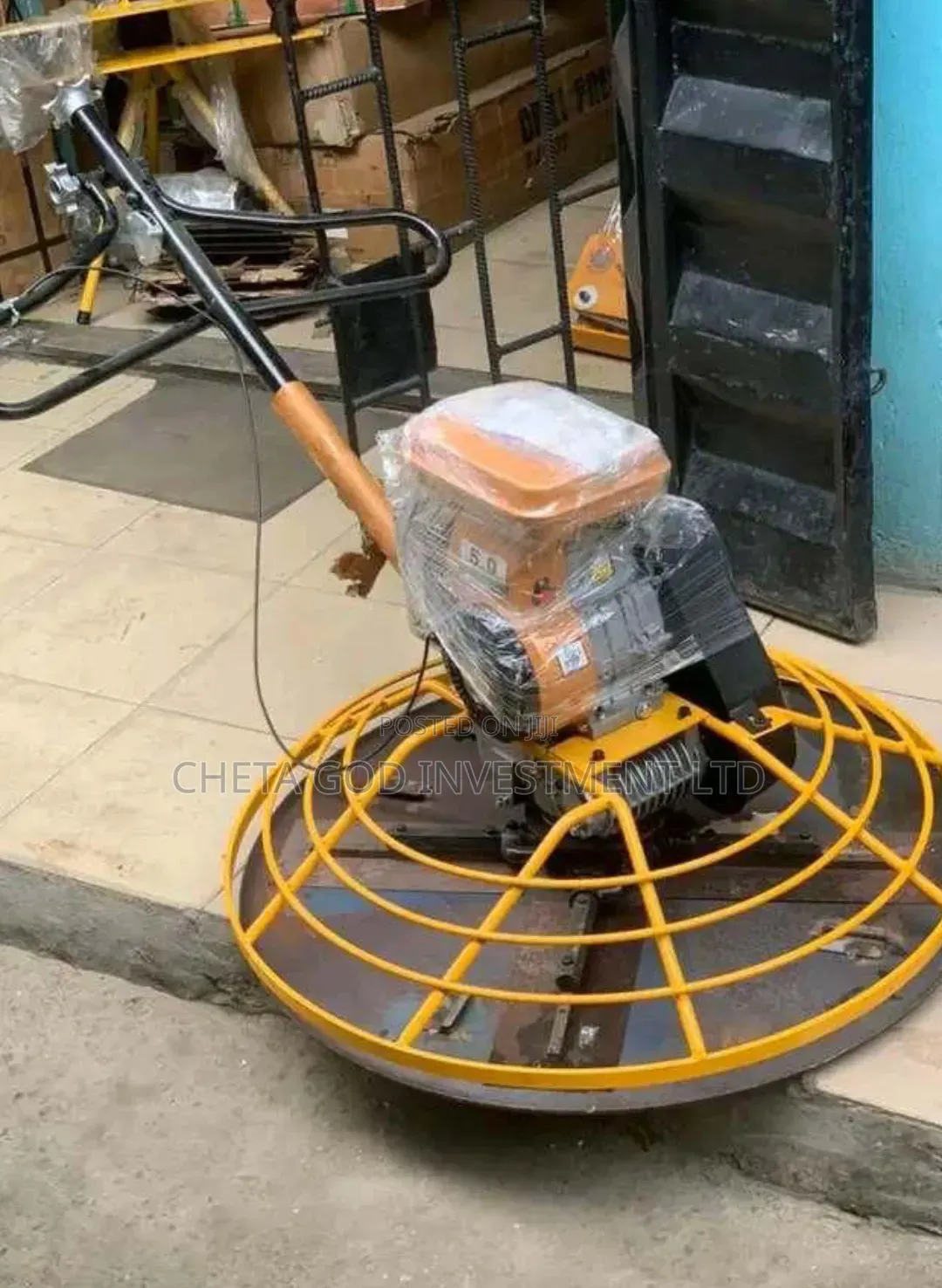 Gasoline Powered Concrete Trowel Machine