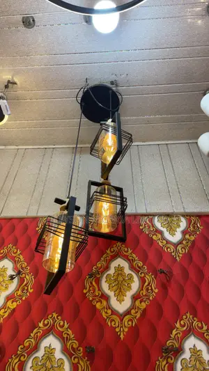 Cast Iron Dining Chandelier