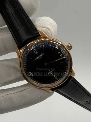 High Quality Luxury Longines Leather Wristwatch
